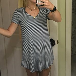 Striped Mini Sun Dress